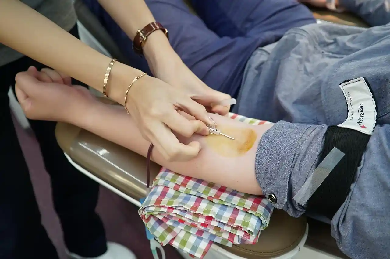 Premier Blood Banks at work