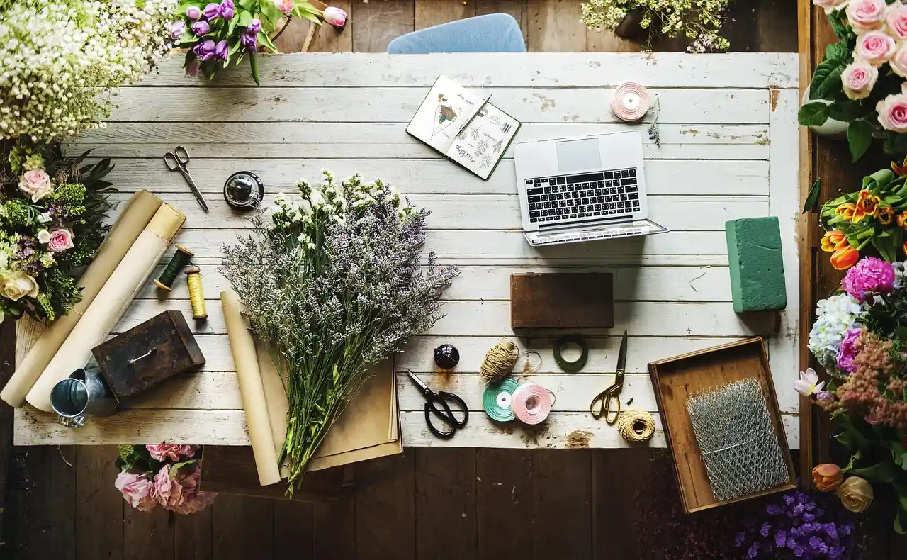 Premier Florists at work