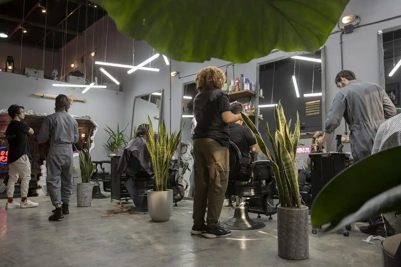 Premier Hair Salons at work
