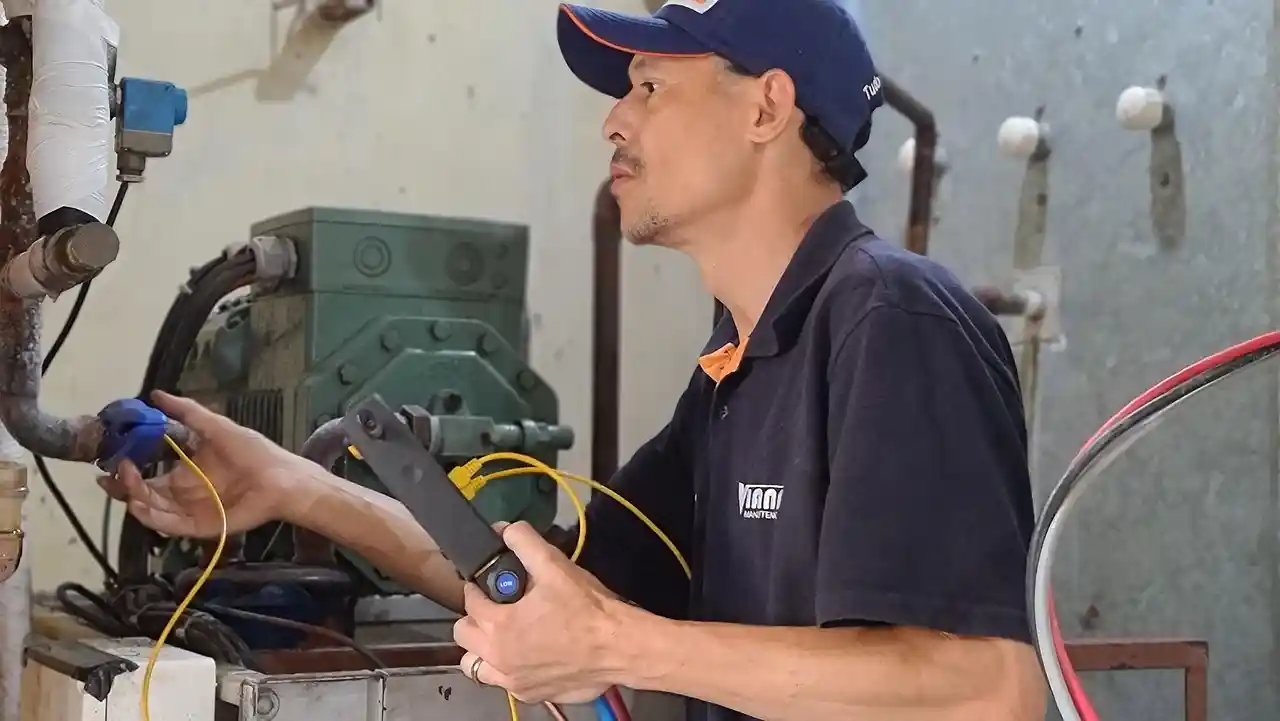 Premier HVAC at work