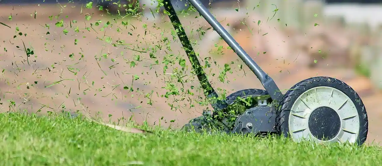 Premier Lawn Mower Repair at work