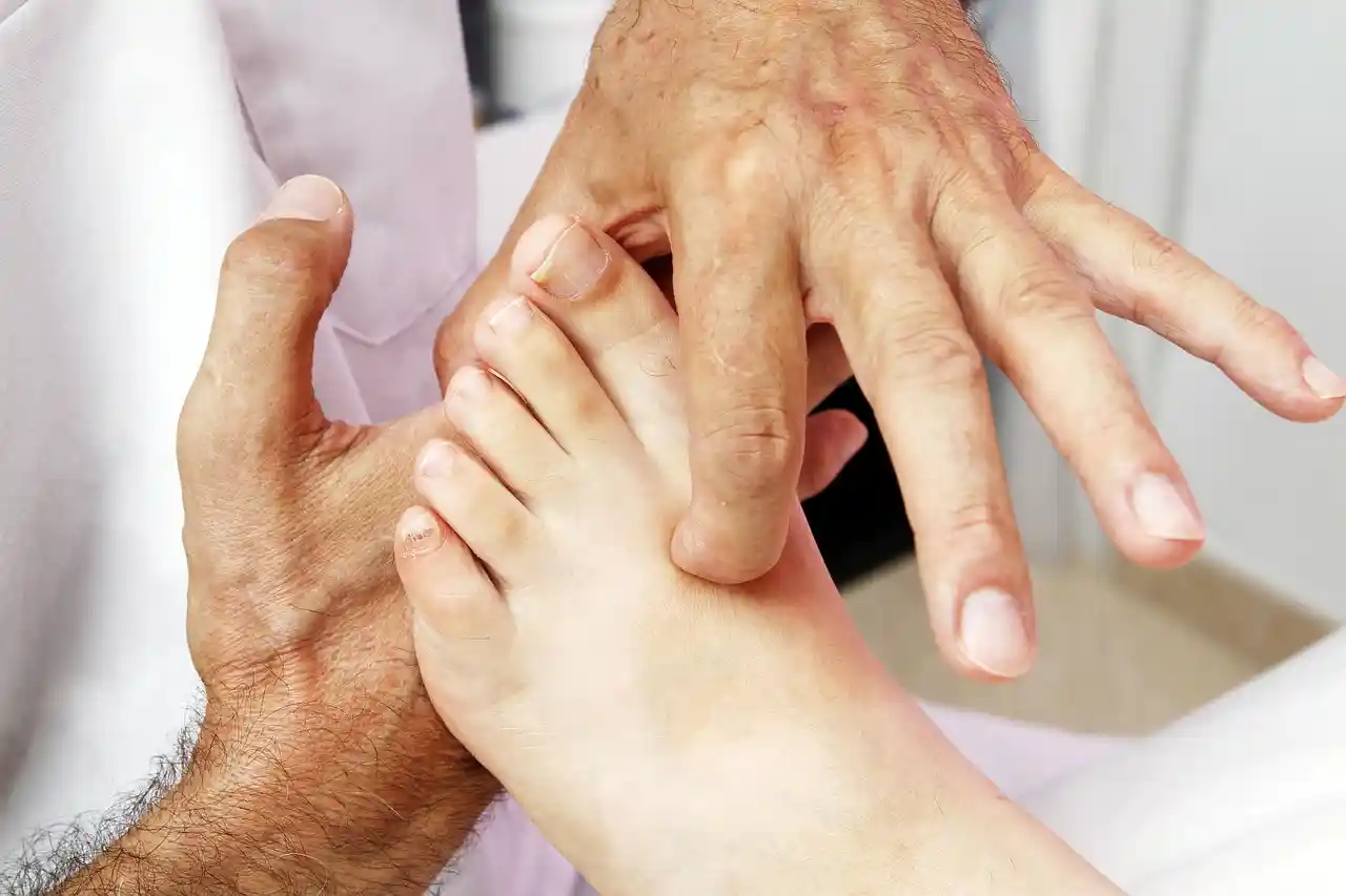 Premier Reflexology at work
